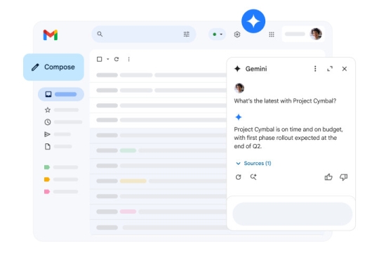Tích hợp Gemini thông minh, tiện lợi