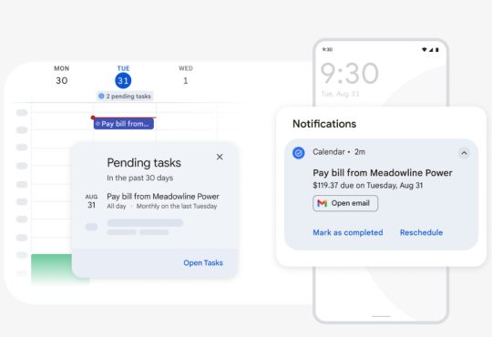 Đặt lời nhắc để không trễ hạn